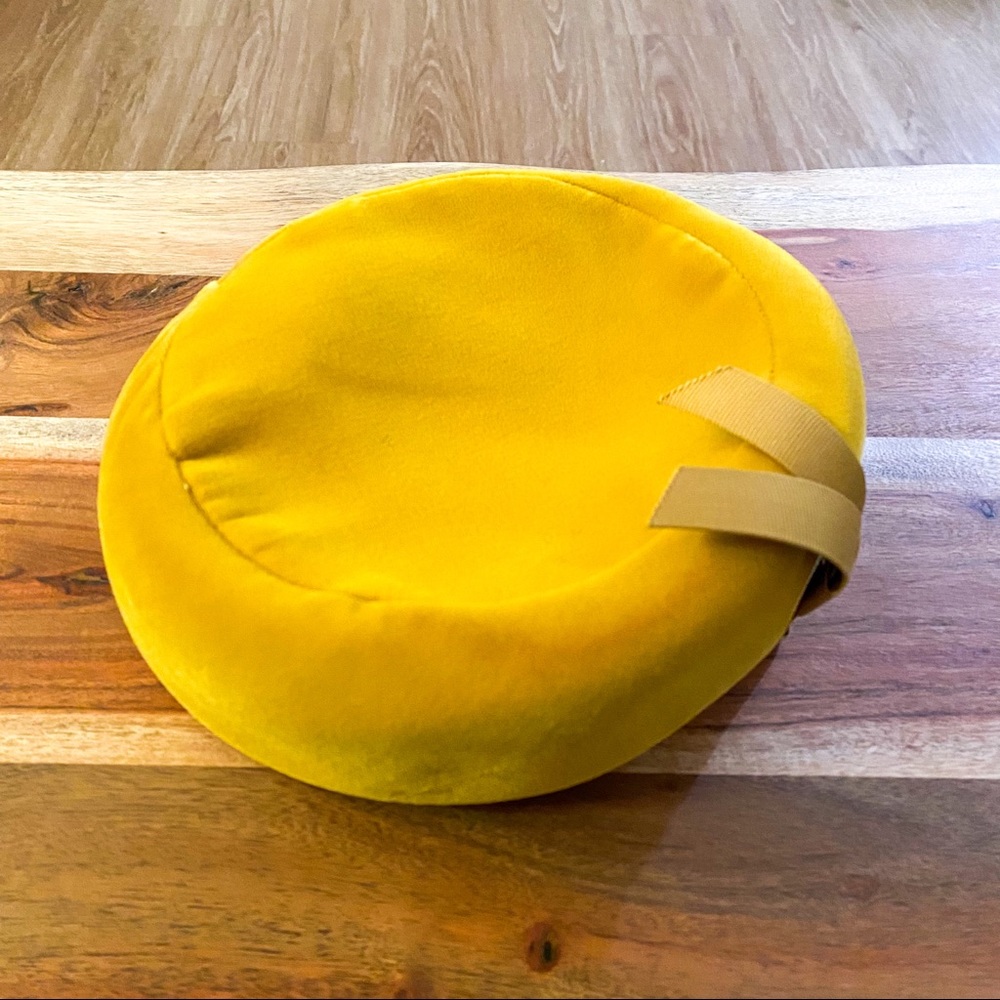 VINTAGE Union Made in USA Yellow Hat
